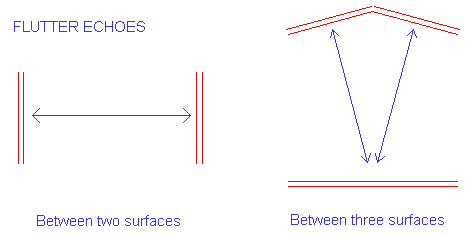 Flutter echo diagram